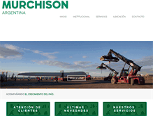 Tablet Screenshot of murchison.com.ar